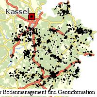 Vorschau der Kartenzusammenstellung Bebauungspläne GDI-Nordosthessen