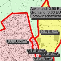 Vorschau der Kartenzusammenstellung BORIS Hessen 2020