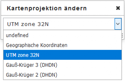 Schaubild: Kartenprojektion aendern