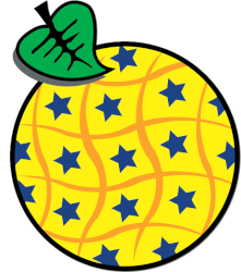 Das INSPIRE Symbol in der Form einer Ananas